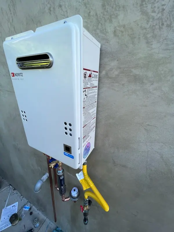 Tankless water heater installation for Indianview homes
